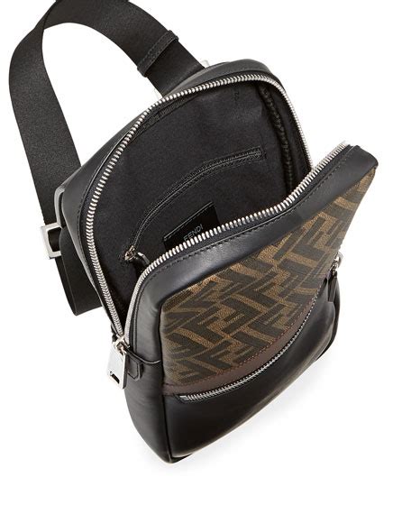 fendi men sling bag|Fendi Bags for Men .